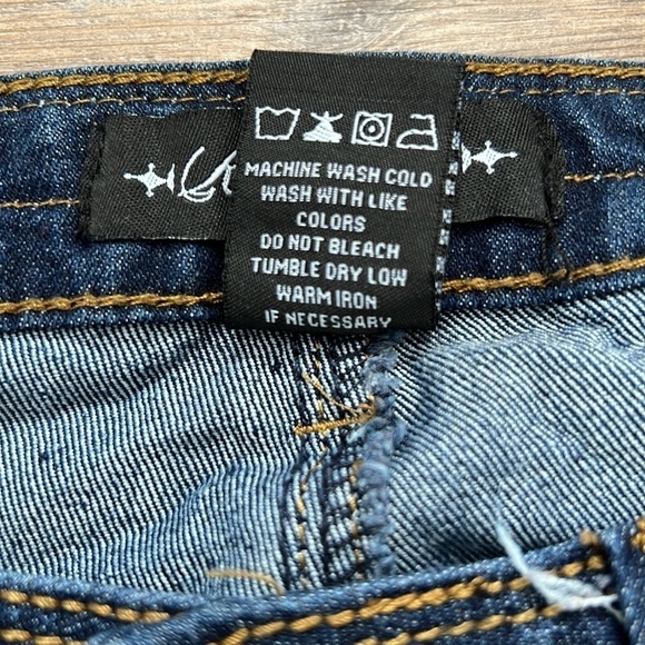 Rock Revolution Denim Bootcut Low Rise Jeans size 11 90s 00s Y2K - Picture 5 of 7